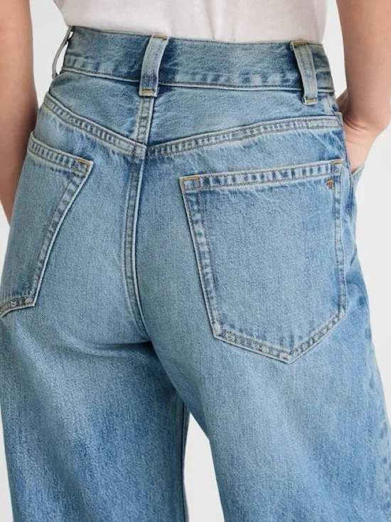 Madewell The Balloon Jean in Dobbins Wash Size 26 - Picture 5 of 10